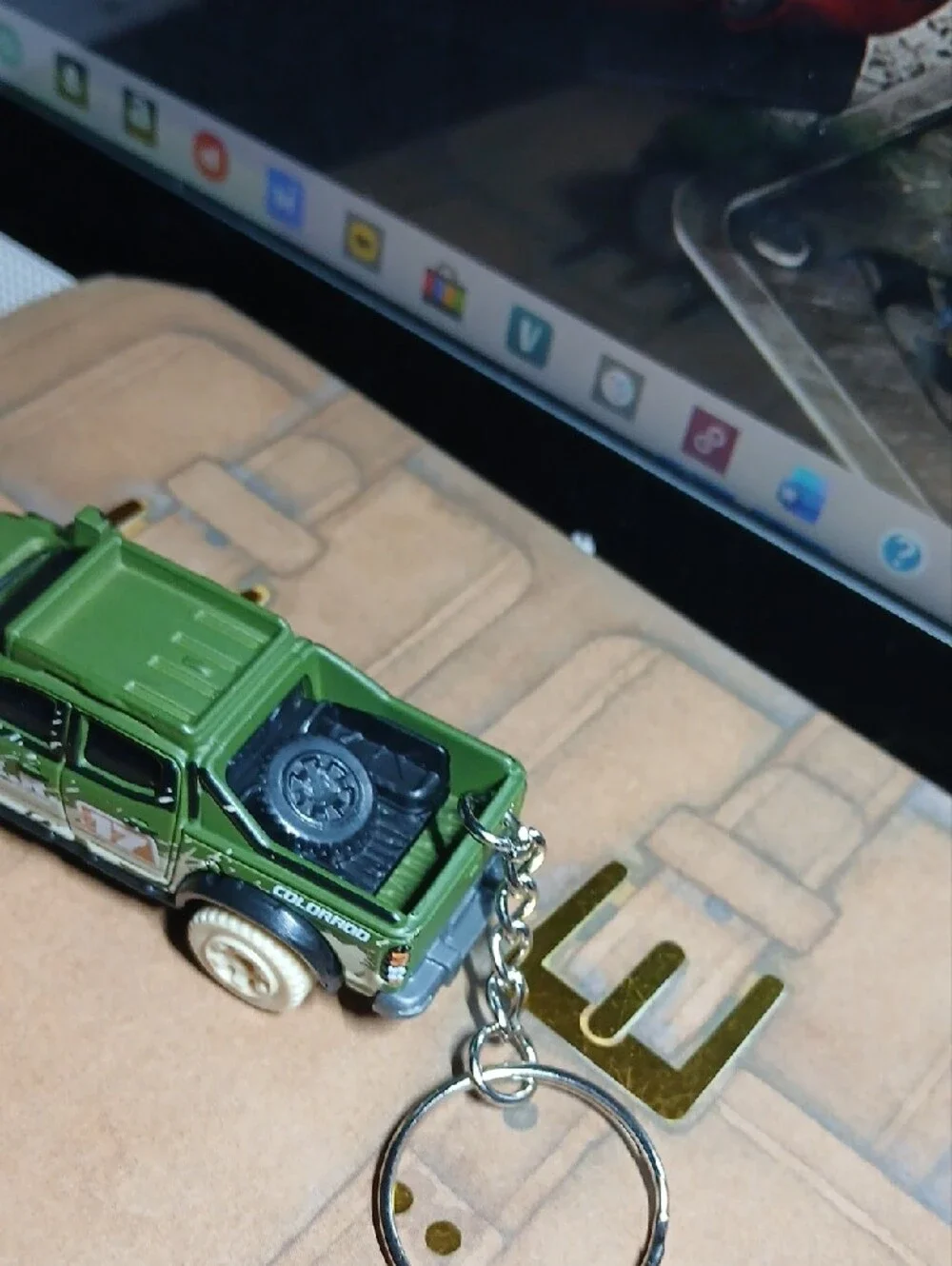 MATCHBOX green chevy